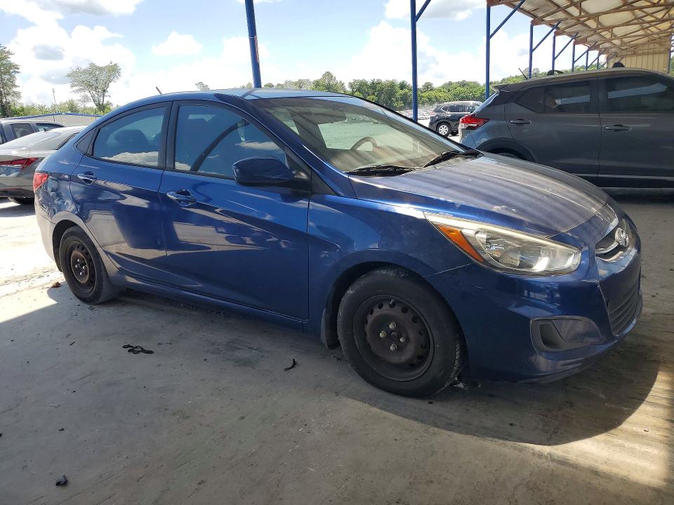 2016 Hyundai Accent VIN KMHCT4AE4GU065437 COPART salvage auction — MINOR DENT/SCRATCHES, Ct - Clean Title, sold $700 on 2026-07-16 (photo 4)