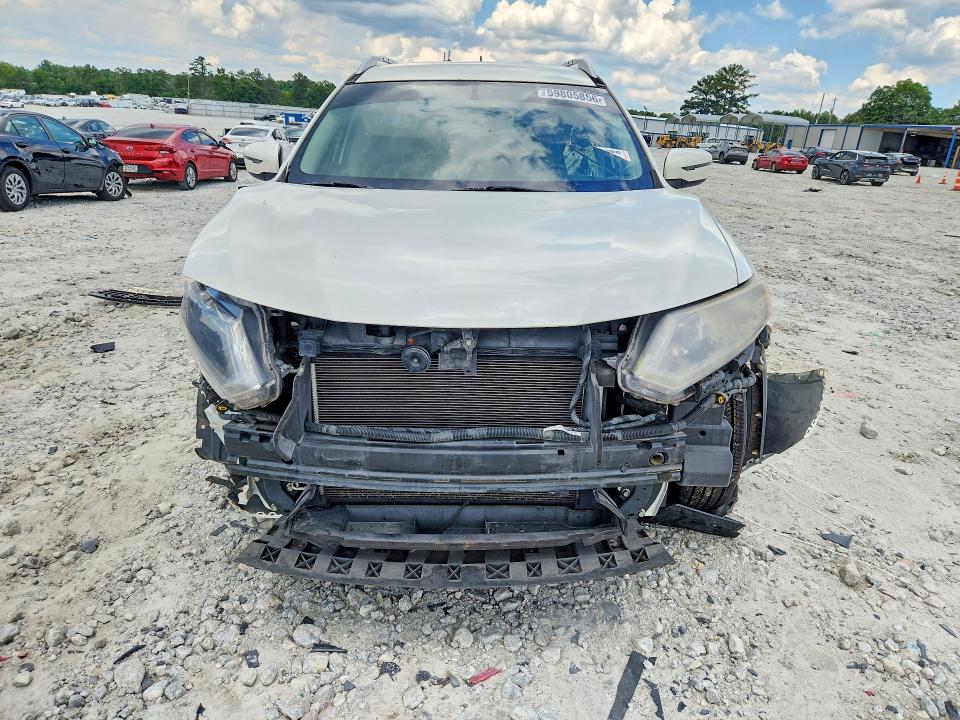 2016 Nissan Rogue VIN JN8AT2MT7GW005526 COPART salvage auction — FRONT END, GA - CERT OF TITLE-SALVAGE, sold $275 on 2026-07-29 (photo 5)