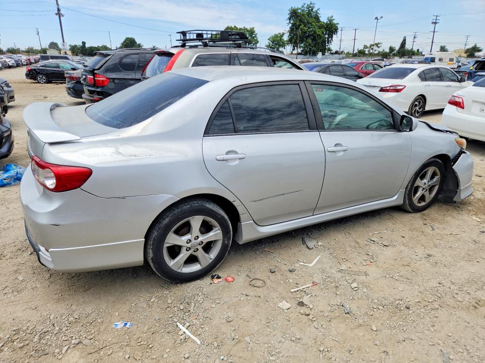 2013 Toyota Corolla VIN 5YFBU4EE5DP207116 COPART salvage auction — FRONT END, Ca - Salvage Certificate, sold $2,250 on 2026-07-30 (photo 3)