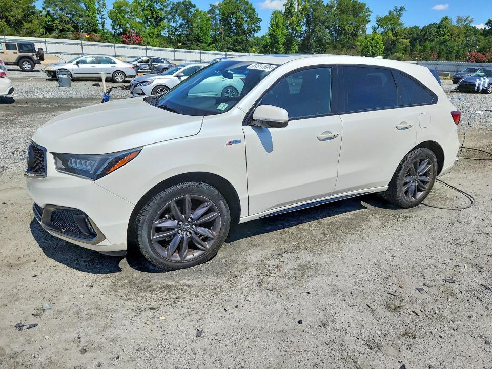 2019 Acura Mdx VIN 5J8YD4H07KL012202 — COPART salvage auction photo
