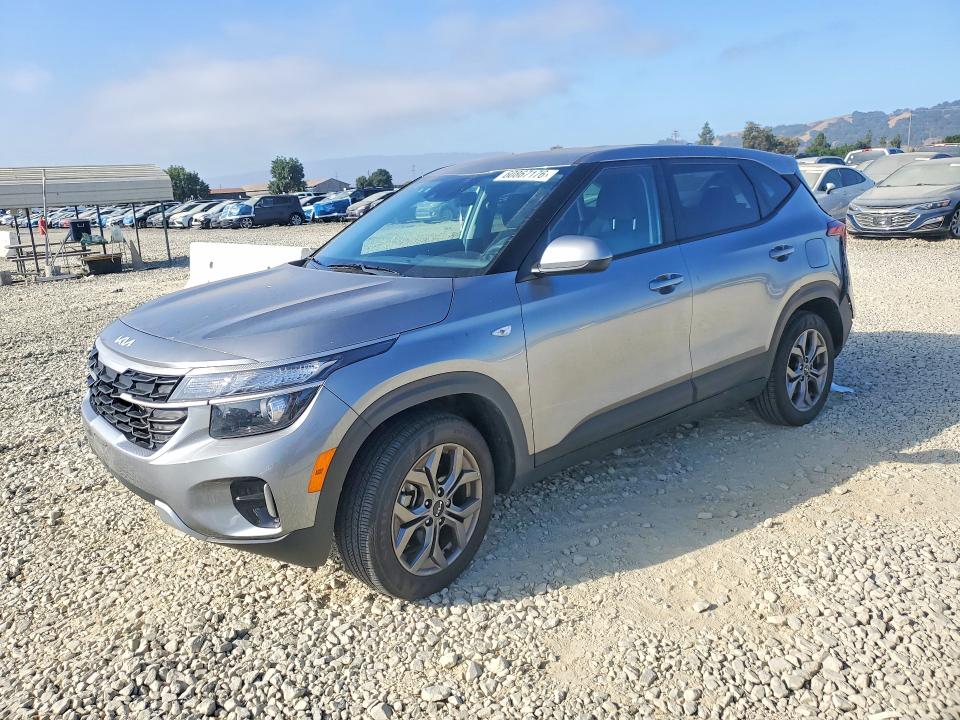 2024 Kia Seltos VIN KNDEPCAA2R7524393 COPART salvage auction — REAR END, CA - SALVAGE CERTIFICATE, sold $250 on 2026-07-21 (photo 1)