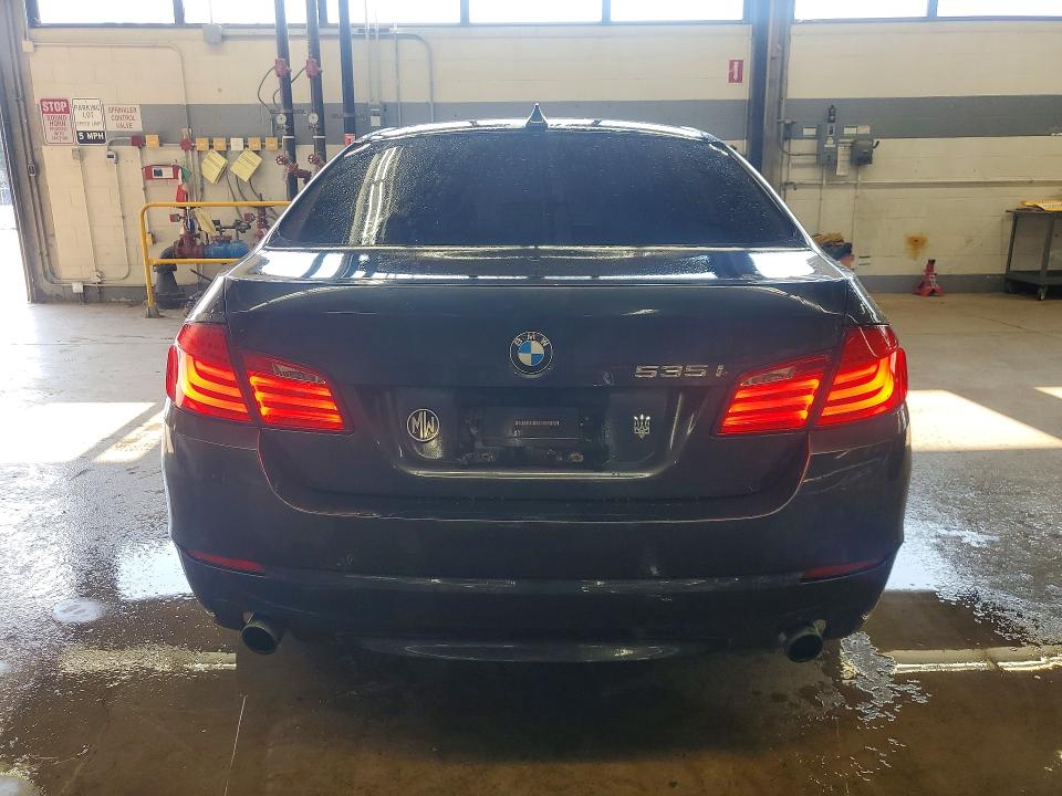 2011 BMW 5 series VIN WBAFU7C59BC873209 COPART salvage auction — MECHANICAL, Il - Certificate Of Title, sold $525 on 2026-07-20 (photo 6)