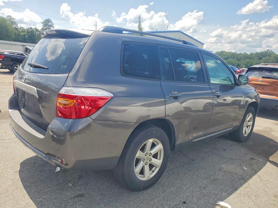 2009 Toyota Highlander VIN JTEDA41A292006120 COPART salvage auction — MECHANICAL, GA - CERTIFICATE OF TITLE, sold $4,287 on 2026-07-15 (photo 3)