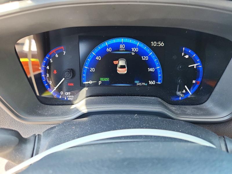 2022 Toyota Corolla VIN JTDEAMDE2NJ041523 COPART salvage auction — REAR END, CA - SALVAGE CERTIFICATE, sold $60 on 2026-07-21 (photo 9)