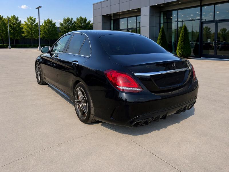 2019 Mercedes-benz C-klasse amg VIN 55SWF6EB5KU309083 COPART salvage auction — MINOR DENT/SCRATCHES, Ok - Certificate Of Title (P), sold $7,700 on 2026-07-28 (photo 3)