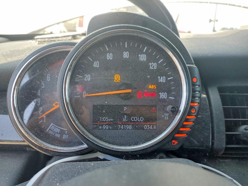 2015 Mini Cooper VIN WMWXM5C51FT941341 COPART salvage auction — FRONT END, TX - SALVAGE VEHICLE TITLE (P), sold $1,200 on 2026-08-13 (photo 9)