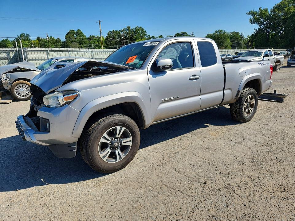 2016 Toyota Tacoma VIN 5TFRZ5CN0GX015830 COPART salvage auction — FRONT END, LA - CERT OF TITLE-SALVAGE, sold $3,250 on 2026-07-23 (photo 1)
