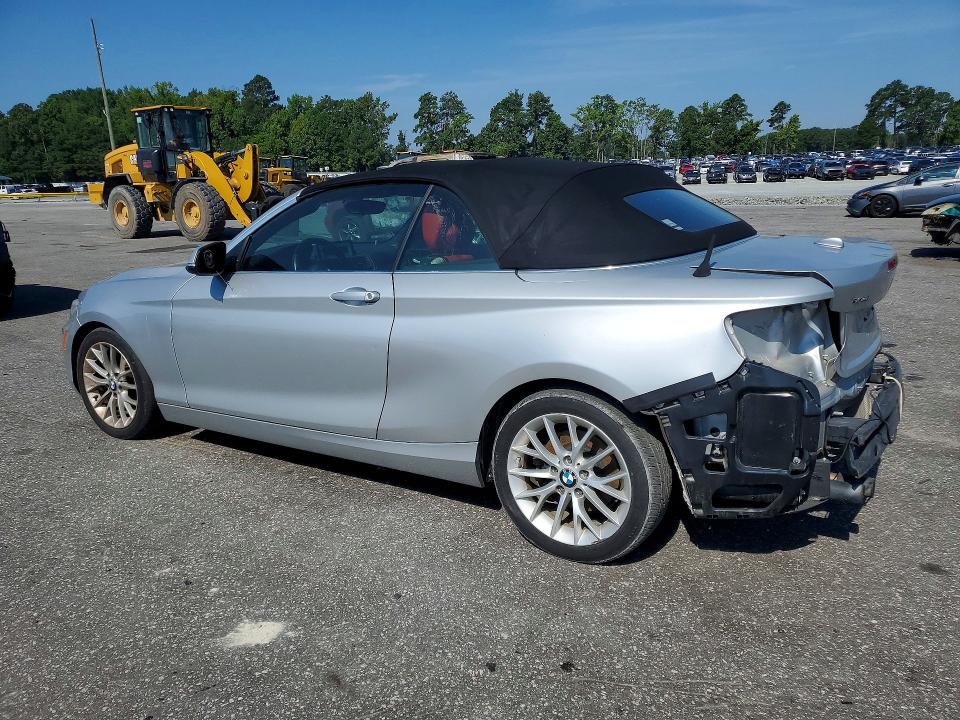 2016 BMW 2 series VIN WBA1L9C51GV324771 COPART salvage auction — REAR END, Nc - Cert Of Title W/Salvage Histor, sold $1,800 on 2026-07-28 (photo 2)
