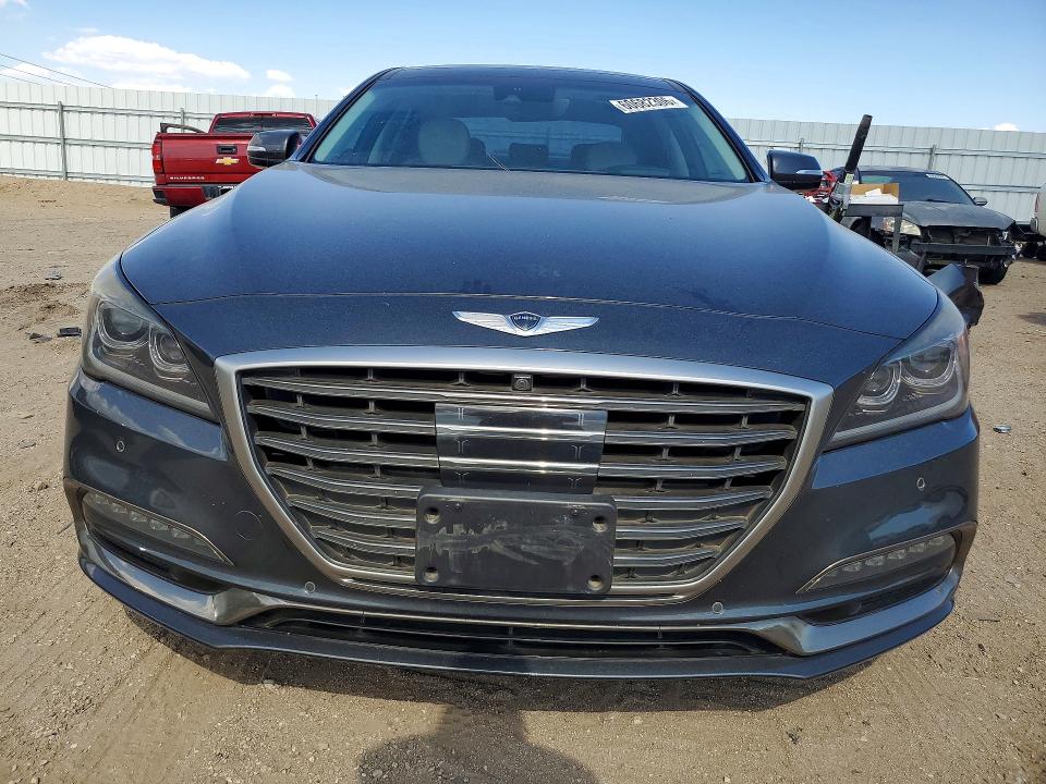 2019 Genesis G80 VIN KMTFN4JE6KU328145 COPART salvage auction — REAR END, Ca - Salvage Certificate, sold $4,600 on 2026-08-03 (photo 5)