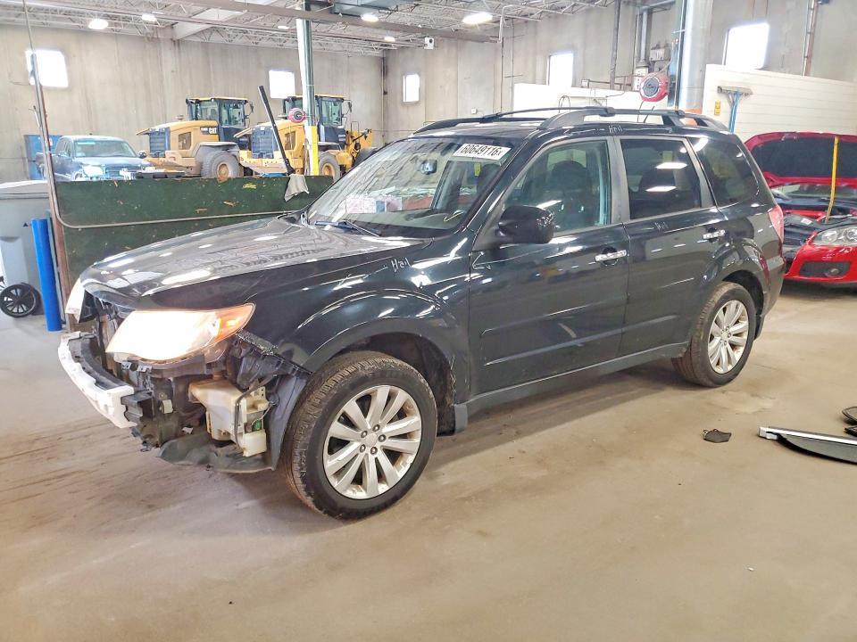 2012 Subaru Forester VIN JF2SHBDC1CH443864 COPART salvage auction — FRONT END, Mn - Certificate Of Title, sold $825 on 2026-07-14 (photo 1)