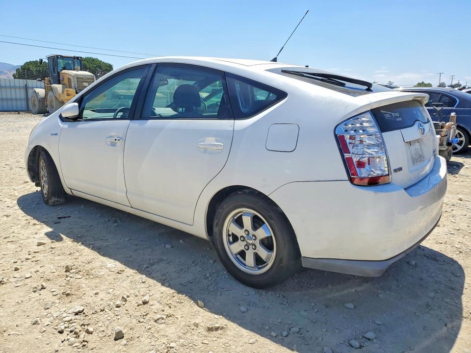 2007 Toyota Prius VIN JTDKB20U273276352 COPART salvage auction — VANDALISM, Ca - Salvage Certificate, sold $70 on 2026-07-28 (photo 2)