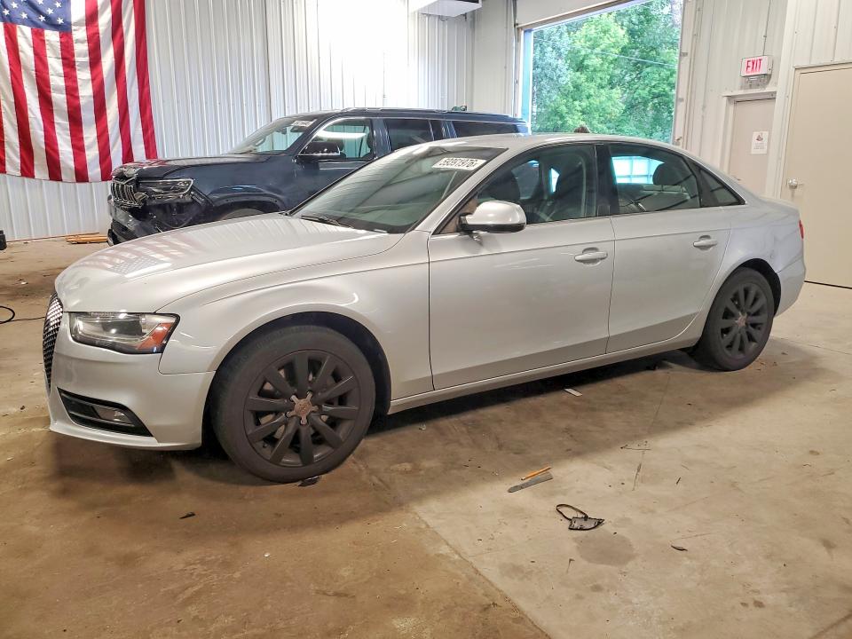 2013 Audi A4 VIN WAUBFAFLXDN011768 COPART salvage auction — MINOR DENT/SCRATCHES, Mn - Certificate Of Title, sold $825 on 2026-07-16 (photo 1)