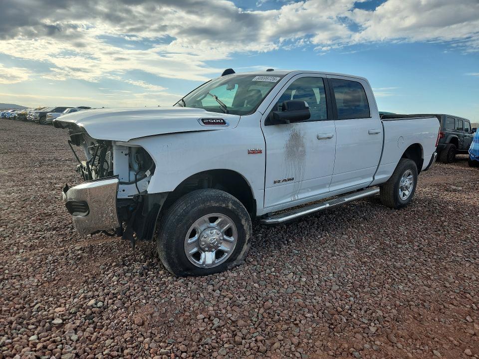 2022 Ram 2500 VIN 3C6UR5DJ7NG182717 COPART salvage auction — FRONT END, Az - Cert Of Title - Salvage, sold $3,800 on 2026-07-24 (photo 1)