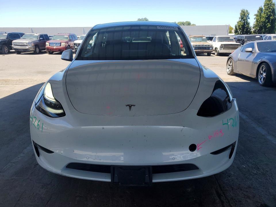 2021 Tesla Model y VIN 5YJYGDEE6MF241014 COPART salvage auction — SIDE, Ca - Salvage Certificate, sold $1,350 on 2026-07-28 (photo 5)