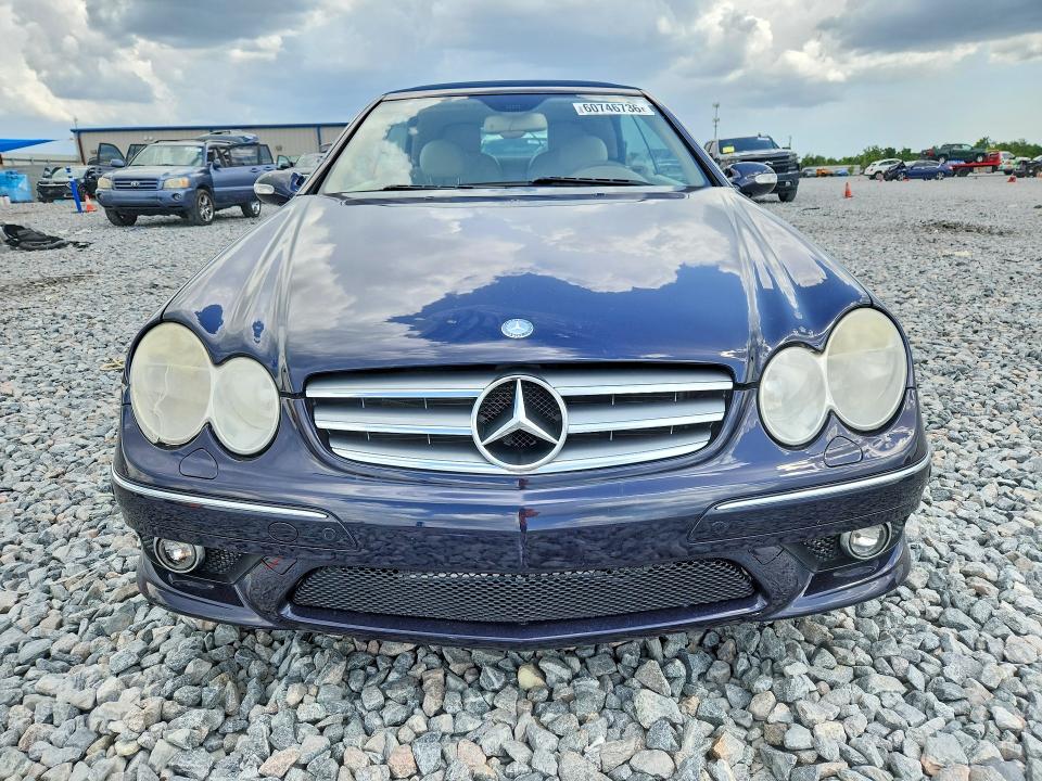 2009 Mercedes-benz Clk-klasse VIN WDBTK56F09T104997 COPART salvage auction — MINOR DENT/SCRATCHES, FL - CERT OF TITLE SLVG REBUILDABLE, sold $1,450 on 2026-07-31 (photo 5)