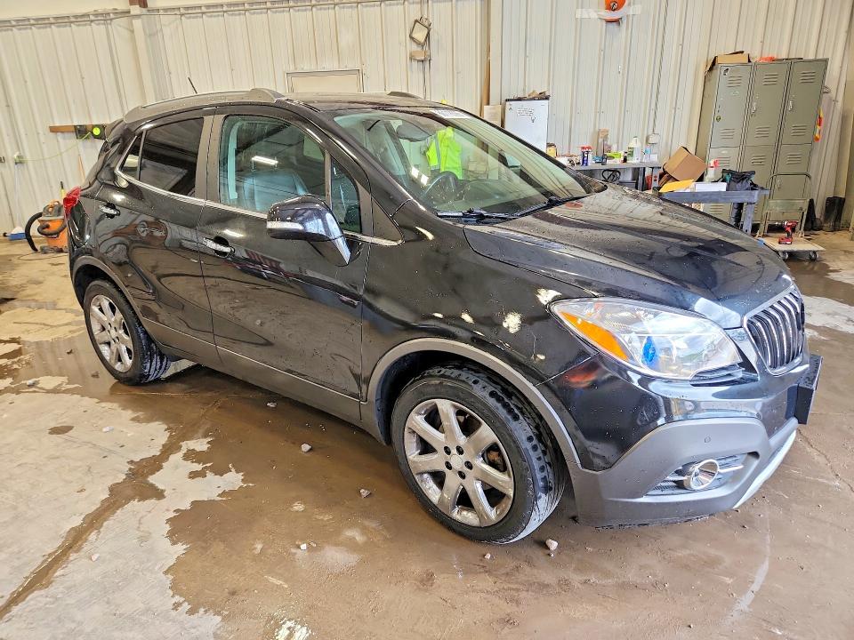2014 Buick Encore VIN KL4CJHSB6EB630022 COPART salvage auction — HAIL, Wi - Junked Vehicle Bill Of Sale, sold $250 on 2026-07-27 (photo 4)