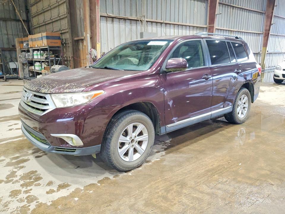 2011 Toyota Highlander VIN 5TDZK3EH5BS032377 COPART salvage auction — MINOR DENT/SCRATCHES, LA - CERTIFICATE OF TITLE, sold $2,150 on 2026-07-17 (photo 1)