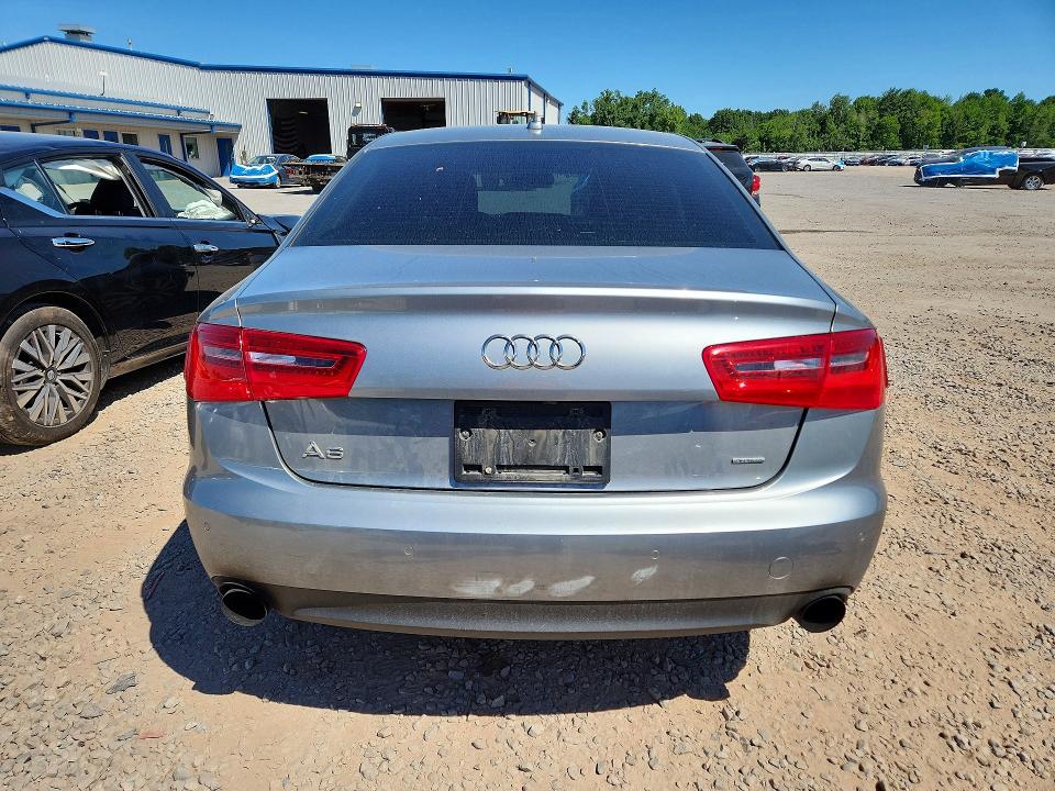 2015 Audi A6 VIN WAUGFAFC1FN016740 COPART salvage auction — FRONT END, Ny - Mv-907A Salvage Certificate, sold $250 on 2026-07-22 (photo 6)