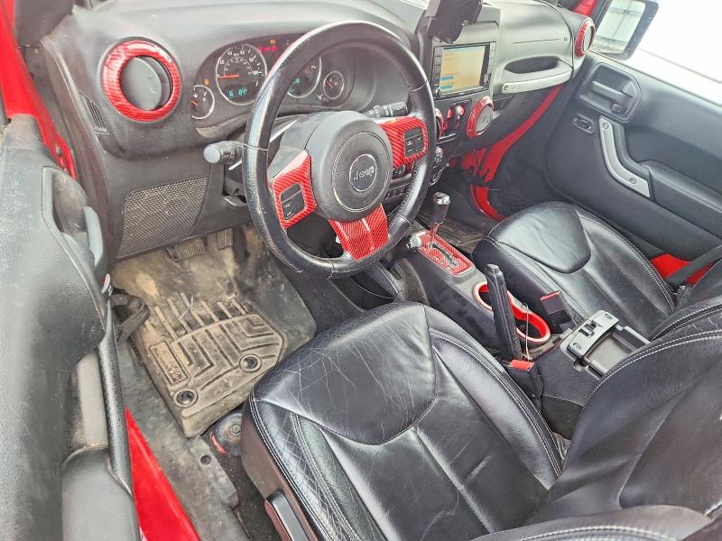 2014 Jeep Wrangler / VIN 1C4BJWEG0EL128355 COPART salvage auction — MECHANICAL, OH - CERT OF TITLE-REPOSSESSION, sold $8,100 on 2026-08-31 (photo 8)