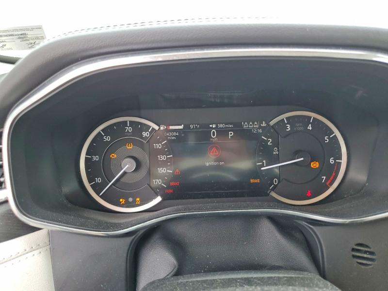 2023 Jaguar VIN SADCJ2EX3PA715780 COPART salvage auction — FRONT END, VA - CERT OF TITLE - SALVAGE, sold $3,600 on 2026-09-09 (photo 9)