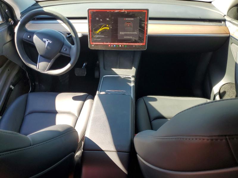 2023 Tesla Model y VIN 7SAYGDEE8PF966878 COPART salvage auction — FRONT END, Salvage Title, sold $13,300 on 2026-07-14 (photo 8)