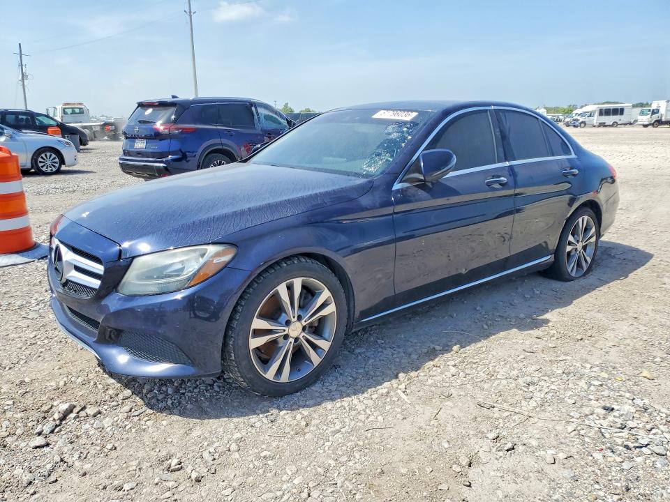 2016 Mercedes-benz C-klasse VIN 55SWF4JB9GU115545 COPART salvage auction — MINOR DENT/SCRATCHES, La - Certificate Of Title (P), sold $2,850 on 2026-08-02 (photo 1)