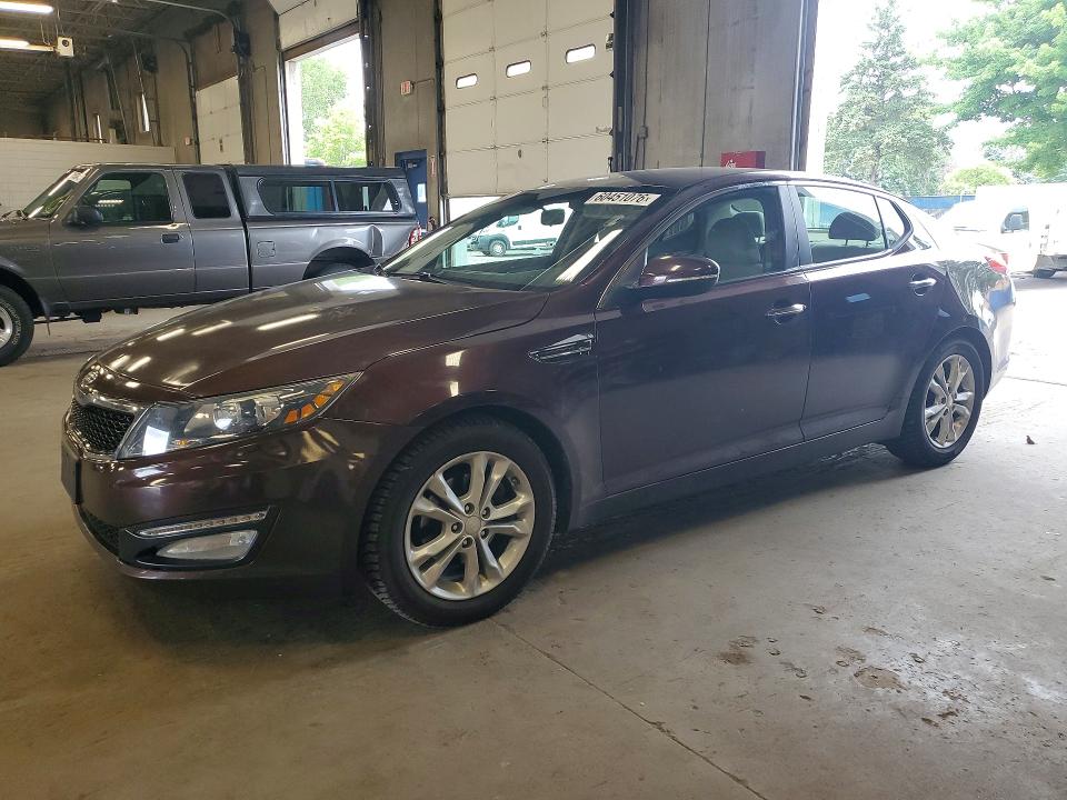 2013 Kia Optima VIN 5XXGM4A79DG212776 COPART salvage auction — MINOR DENT/SCRATCHES, MN - CERT OF TITLE-PRIOR SALVAGE, sold $525 on 2026-07-11 (photo 1)