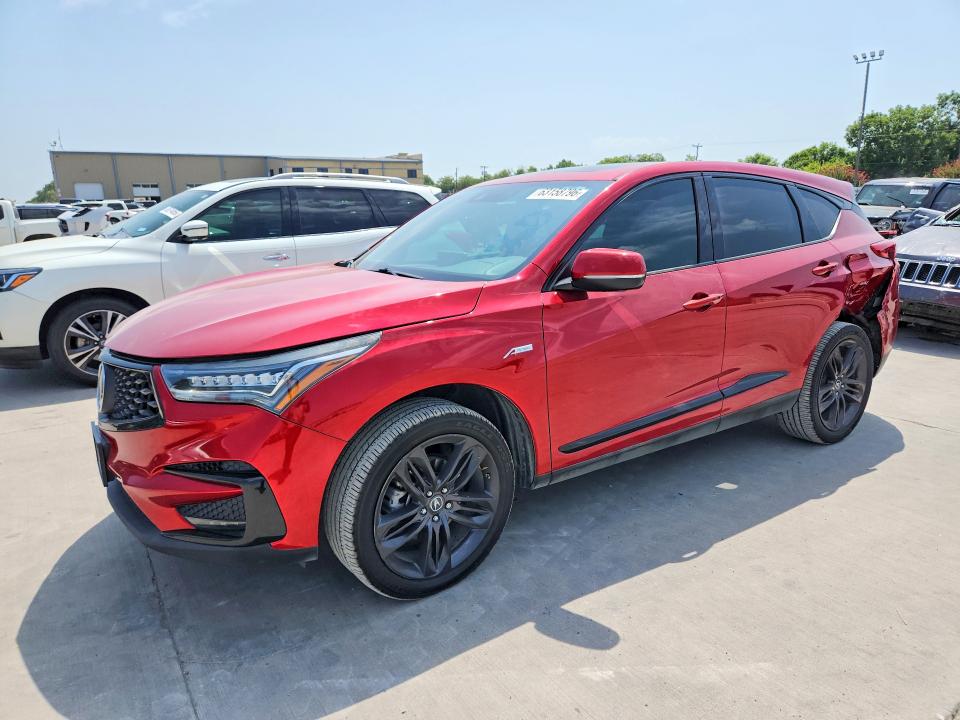 2021 Acura Rdx VIN 5J8TC1H61ML017589 — COPART salvage auction photo