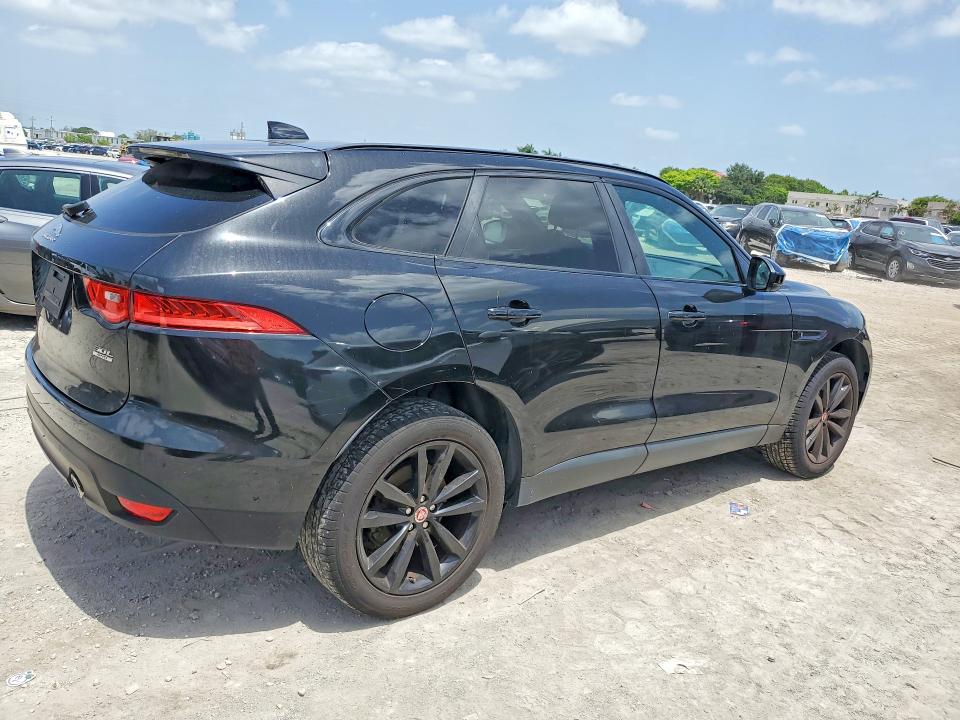 2019 Jaguar F-pace VIN SADCK2GX8KA354890 COPART salvage auction — MINOR DENT/SCRATCHES, FL - CERT OF TITLE-REBUILT, sold $4,650 on 2026-07-17 (photo 3)