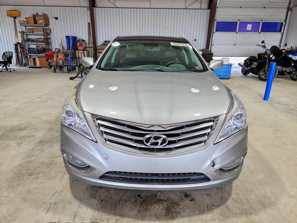 2013 Hyundai Azera VIN KMHFH4JG6DA327651 COPART salvage auction — FRONT END, PA - CERT OF TITLE, sold $375 on 2026-07-31 (photo 5)