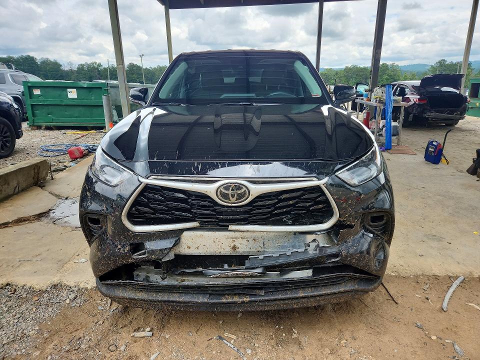 2021 Toyota Highlander VIN 5TDBZRBH4MS095655 COPART salvage auction — FRONT END, Al - Cert Of Title-Salvage Title, sold $5,800 on 2026-07-28 (photo 5)