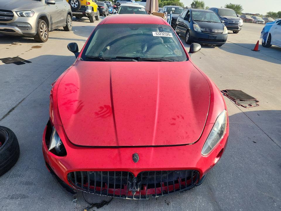 2012 Maserati Granturismo VIN ZAM45KLA2C0060624 COPART salvage auction — SIDE, Tx - Certificate Of Title, sold $7,500 on 2026-08-19 (photo 5)