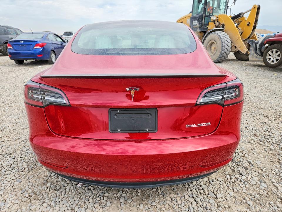 2020 Tesla Model 3 VIN 5YJ3E1EC7LF714737 COPART salvage auction — MINOR DENT/SCRATCHES, Salvage Title, sold $7,200 on 2026-09-04 (photo 6)