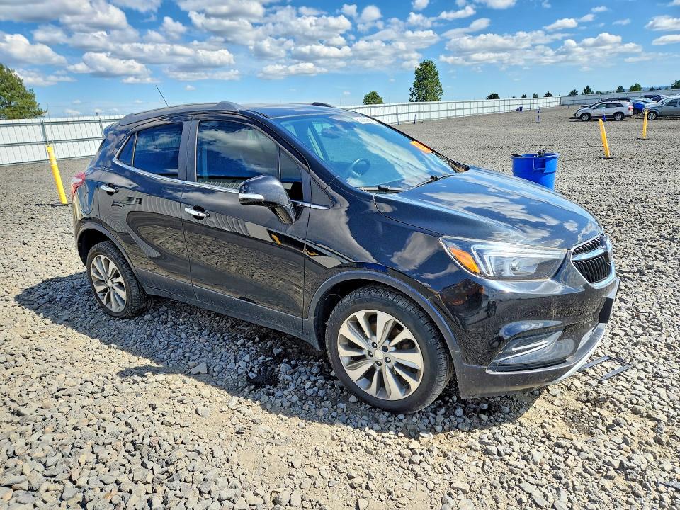 2017 Buick Encore VIN KL4CJASB3HB048133 COPART salvage auction — REAR END, Wa - Vehicle Cert Of Ownership-Titl, sold $1,356 on 2026-07-08 (photo 4)
