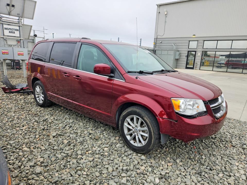 2020 Dodge Caravan VIN 2C4RDGCG3LR254020 COPART salvage auction — FRONT END, Ca - Salvage Certificate, sold $2,600 on 2026-08-13 (photo 4)