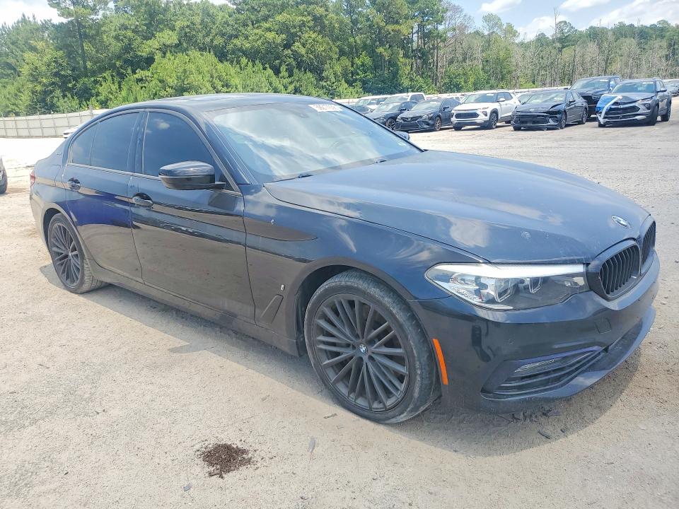 2018 BMW 5er VIN WBAJA9C53JB034370 COPART salvage auction — MINOR DENT/SCRATCHES, Sc - Certificate Of Title (P), sold $7,200 on 2026-07-29 (photo 4)