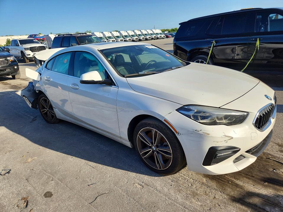 2021 BMW 2er VIN WBA73AK0XM7H54044 COPART salvage auction — REAR END, Fl - Certificate Of Destruction (P), sold $2,100 on 2026-07-23 (photo 4)