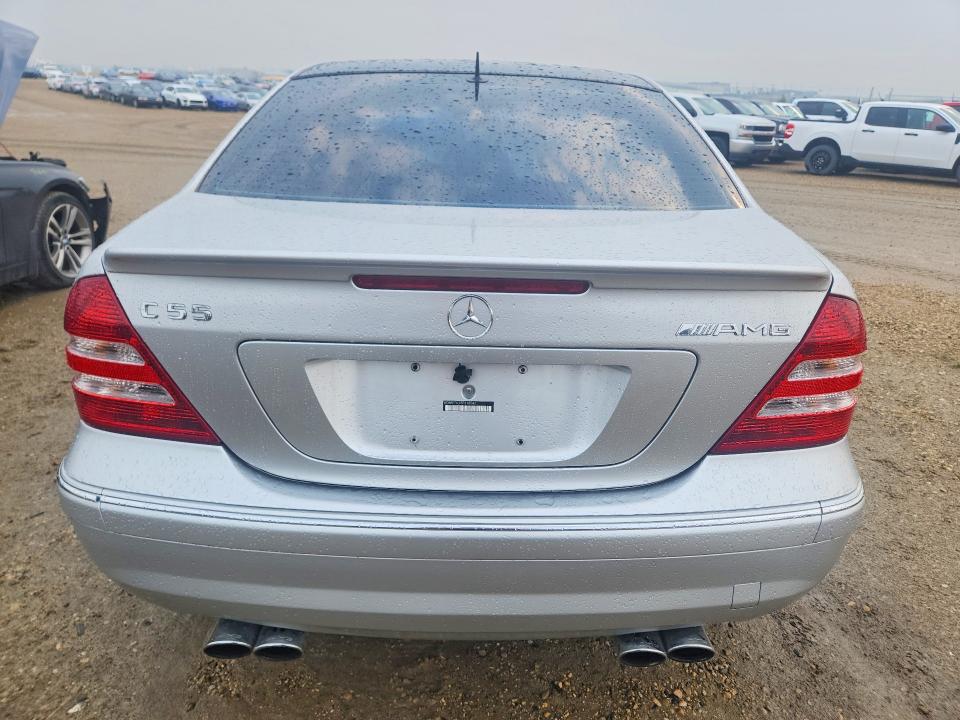 2005 Mercedes-benz C-klasse amg VIN WDBRF76J95F618547 COPART salvage auction — SIDE, AB - OOP - ACTIVE, sold $3,600 on 2026-08-20 (photo 6)