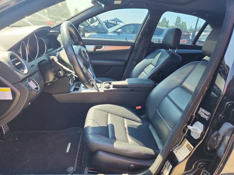 2013 Mercedes-benz C-klasse VIN WDDGF4HB0DR286904 COPART salvage auction — MECHANICAL, Wa - Affidavit In Lieu Of Title, sold $1,250 on 2026-07-24 (photo 7)
