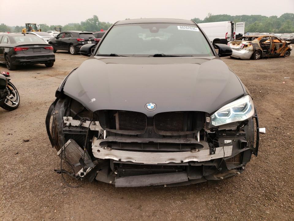 2015 BMW X6 VIN 5YMKW8C50F0G93684 COPART salvage auction — FRONT END, CT - CERT OF TITLE-SALVAGE, sold $550 on 2026-07-21 (photo 5)