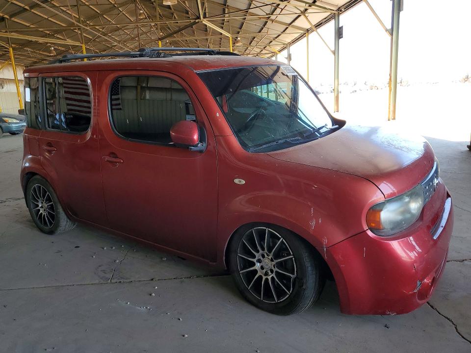 2011 Nissan Cube VIN JN8AZ2KR6BT201067 COPART salvage auction — FRONT END, AZ - CERTIFICATE OF TITLE, sold $475 on 2026-07-29 (photo 4)