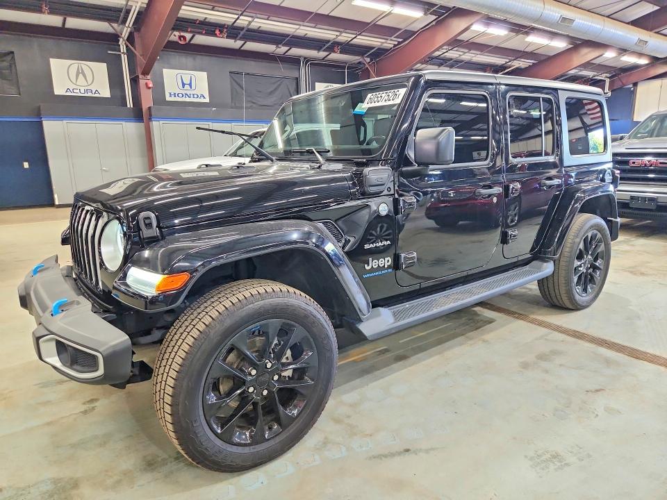 2023 Jeep Wrangler / VIN 1C4JJXP62PW502620 COPART salvage auction — MINOR DENT/SCRATCHES, CT - CERTIFICATE OF TITLE (P), sold $17,700 on 2026-07-30 (photo 1)