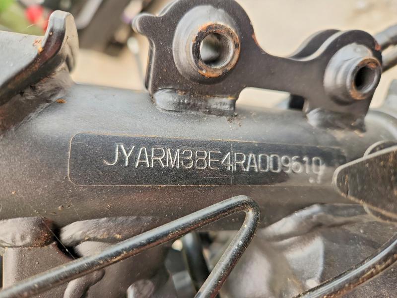 2024 Yamaha Yzfr7 VIN JYARM38E4RA009610 COPART salvage auction — ALL OVER, PA - CERTIFICATE OF SALVAGE, sold $50 on 2026-07-27 (photo 8)