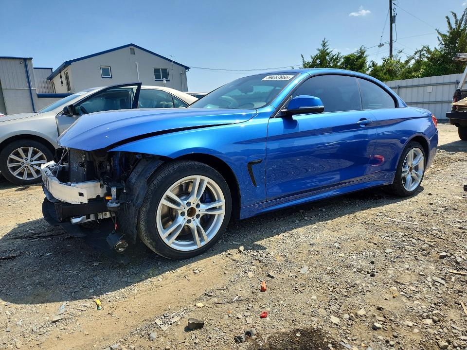 2017 BMW VIN WBA4U1C54H5A16137 COPART salvage auction — FRONT END, NJ - CERT OF TITLE-SALVAGE, sold $250 on 2026-07-29 (photo 1)