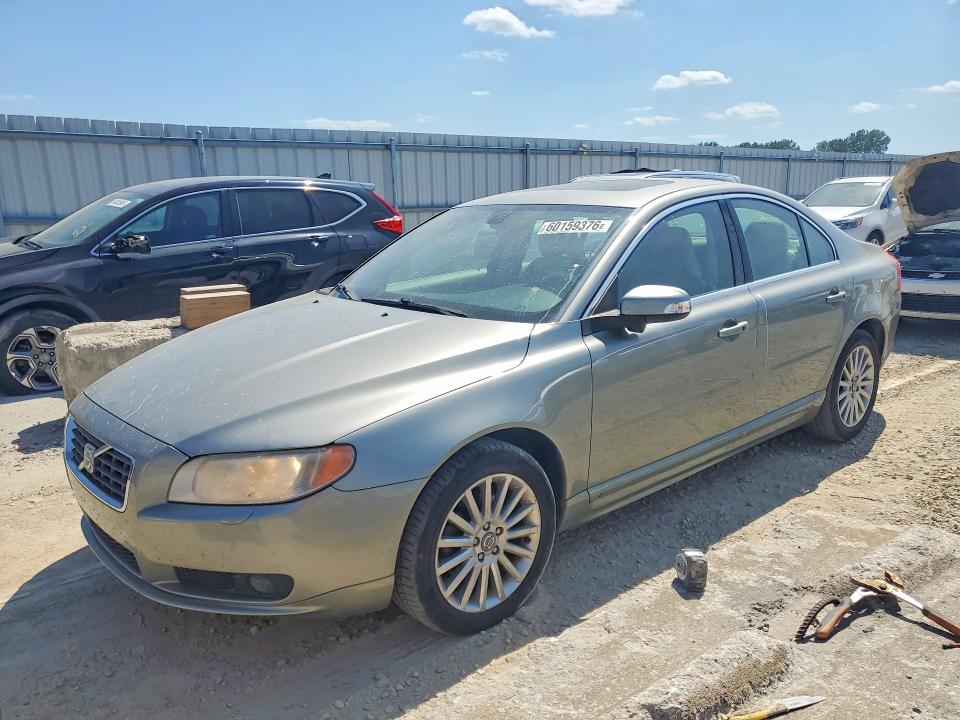 2008 Volvo S80 VIN YV1AS982X81081503 COPART salvage auction — FRONT END, Ks - Cert Of Title-Salvage, sold $350 on 2026-08-04 (photo 1)