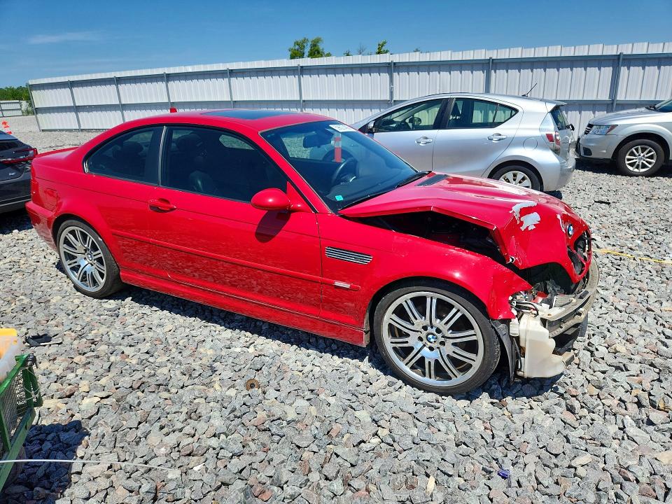 2004 BMW M3 VIN WBSBL93484PN56811 COPART salvage auction — FRONT END, Mi - Certificate Of Title, sold $5,800 on 2026-07-27 (photo 4)