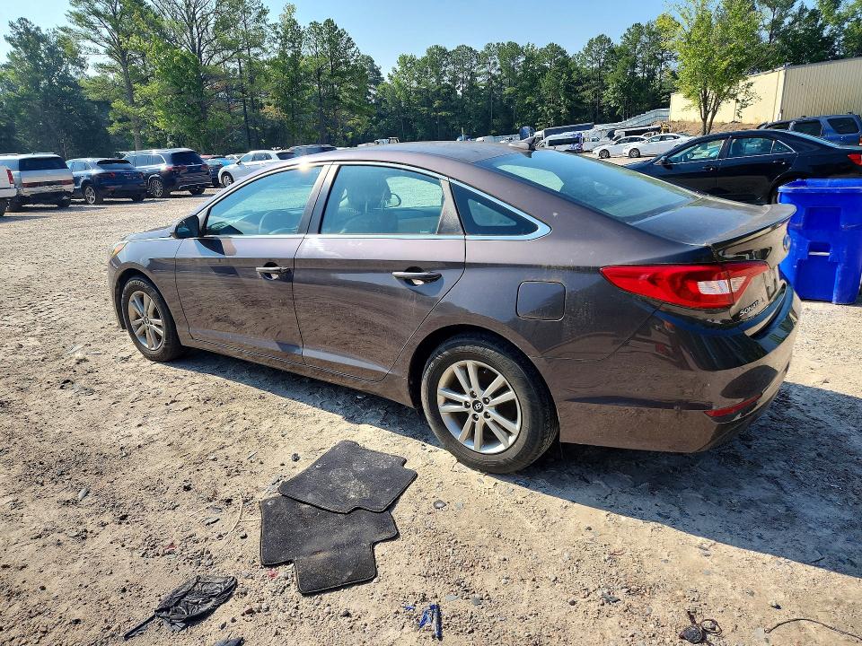 2017 Hyundai Sonata VIN 5NPE24AF0HH499407 COPART salvage auction — MINOR DENT/SCRATCHES, Nc - Non Public Clean Title, sold $2,400 on 2026-07-24 (photo 2)