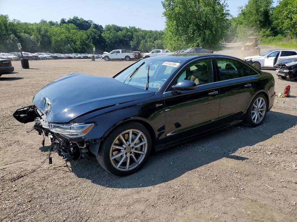 2018 Audi A6 VIN WAUG3AFC9JN068747 COPART salvage auction — FRONT END, Ny - Mv-907A Salvage Certificate, sold $2,850 on 2026-07-19 (photo 1)