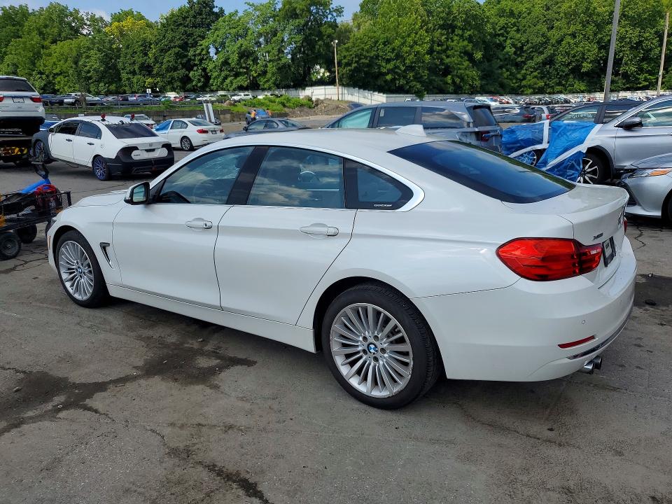 2016 BMW 4er VIN WBA4C9C50GG140942 COPART salvage auction — FRONT END, NY - MV-907A SALVAGE CERTIFICATE, sold $2,400 on 2026-07-28 (photo 2)