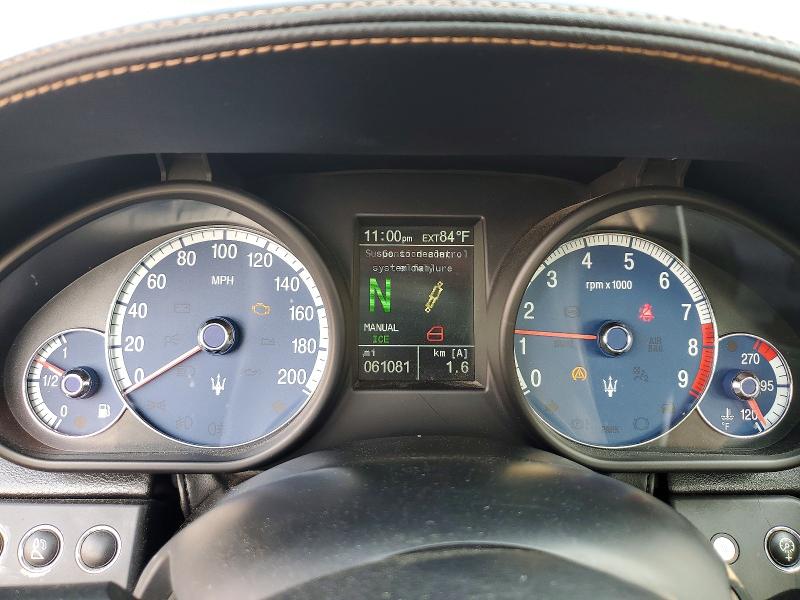 2006 Maserati Quattroporte VIN ZAMCE39A160021830 COPART salvage auction — MECHANICAL, ID - CERTIFICATE OF TITLE (P), sold $6,000 on 2026-08-10 (photo 9)